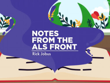 prayer | ALS News Today | 'Chasing Time' | banner image of Rick Jobus column 