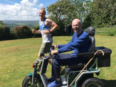 ALS Munro fundraiser | ALS News Today | Joe and David Crellin