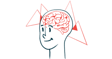 Stentrode brain computer interface | ALS News Today | illustration of human brain