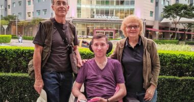 Living with ALS | ALS News Today | photo of the Schreiber family