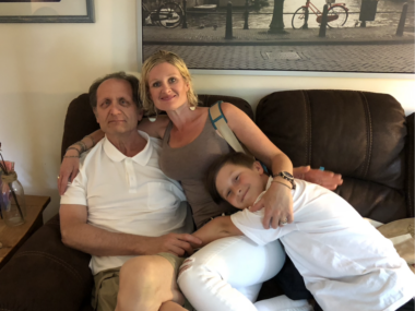 cure for ALS | ALS News Today | Tara Gottlieb with her father, David, and son, Jack