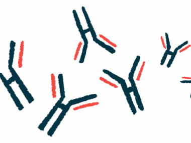 A group of antibodies is pictured.