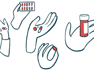 An image shows hands holding various oral treatments, Including tablets and capsules.