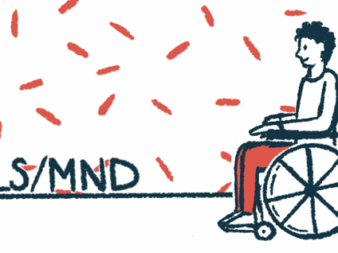 An illustration accompanying coverage of the ALS/MND meeting.