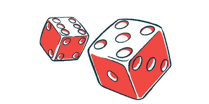 A risk illustration shows two rolling dice.