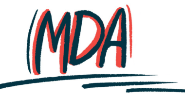 The acronym MDA is highlighted and underlined in this illustration for the Muscular Dystrophy Association’s Clinical & Scientific Conference.