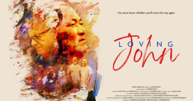 An image shows a poster for the documentary, 