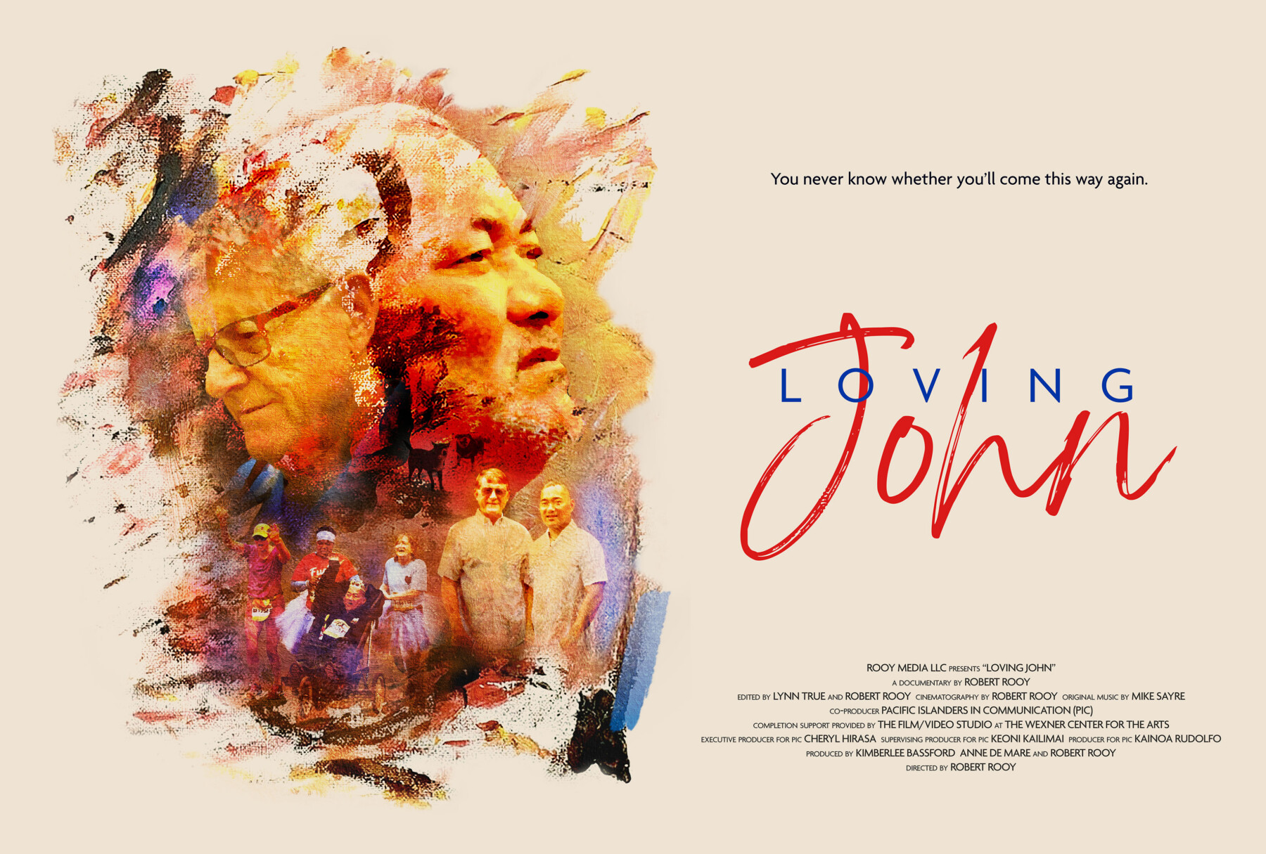 An image shows a poster for the documentary, 