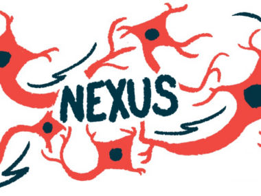 This illustration for the ALS Nexus Conference shows the word 
