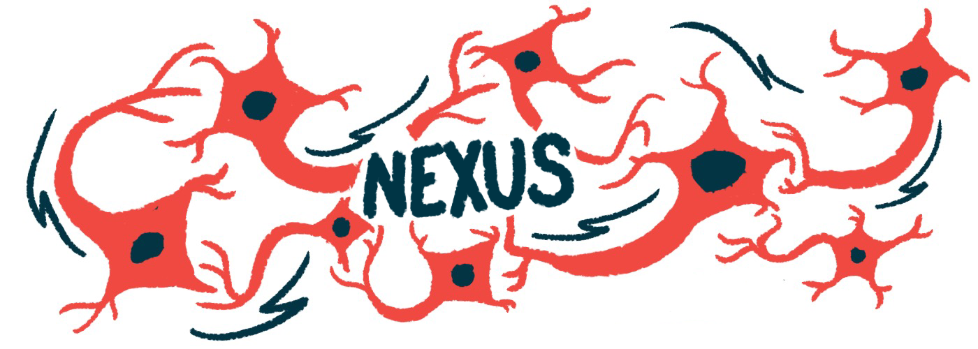 This illustration for the ALS Nexus Conference shows the word 